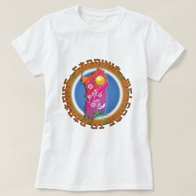 Sardinien T-Shirt (Design vorne)