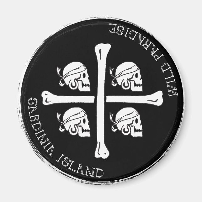 Sardinien, Wildes Paradies - Magnet (Vorne)