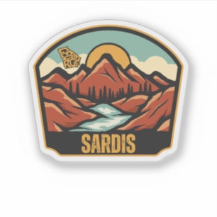 Sardis, Georgia Aufkleber