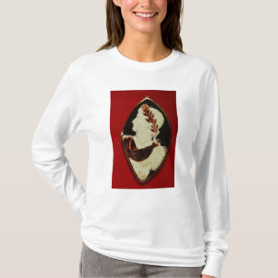 Sardonyx Miniatur, die das Profil von Tiberius T-Shirt