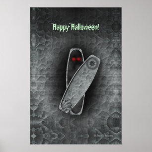 Sarg - Halloween-Plakat Poster