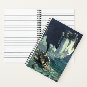 Sargasso Sea Grim Sensenmann & Sinking of Titanic Notizbuch