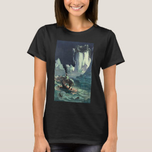Sargassosee Sensenmann und Untergang der Titanic T-Shirt