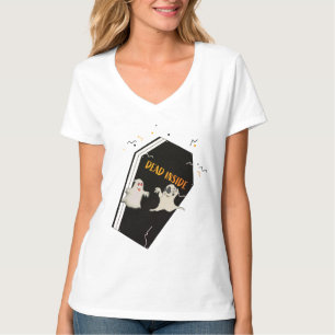 Särge in halloween Shirt Frauen tot