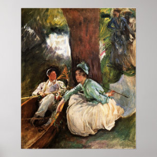 Sargent - am Fluss 1888 Poster