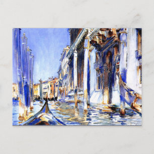Sargent - Blick auf den Grand Canal Postkarte