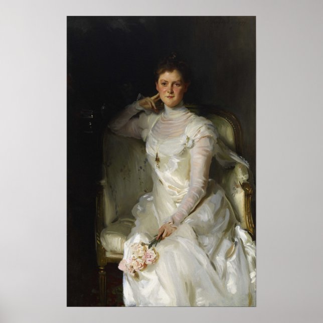 Sargent - Frau Joshua Montgomery Sears (Sarah) Poster (Vorne)