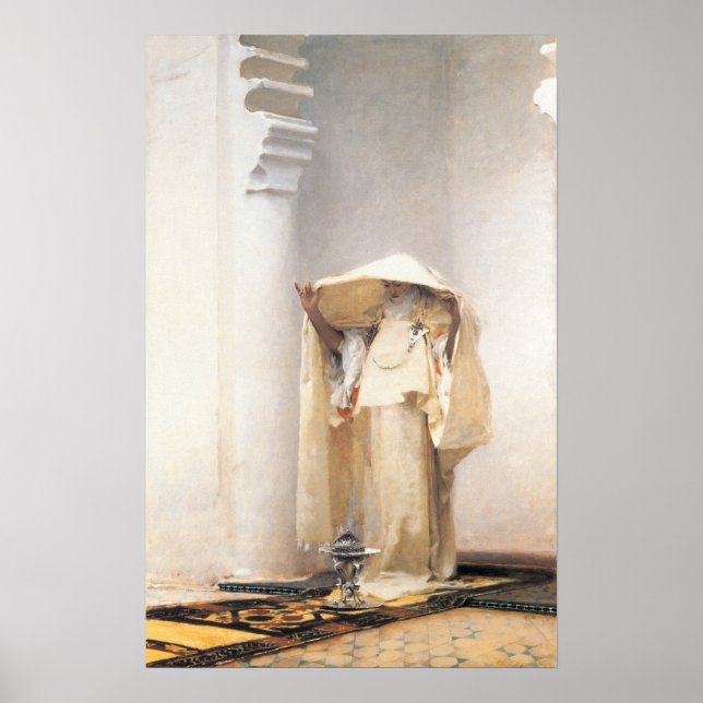 Sargent - Fumee D'Ambre Gris 1880 Poster (Vorne)