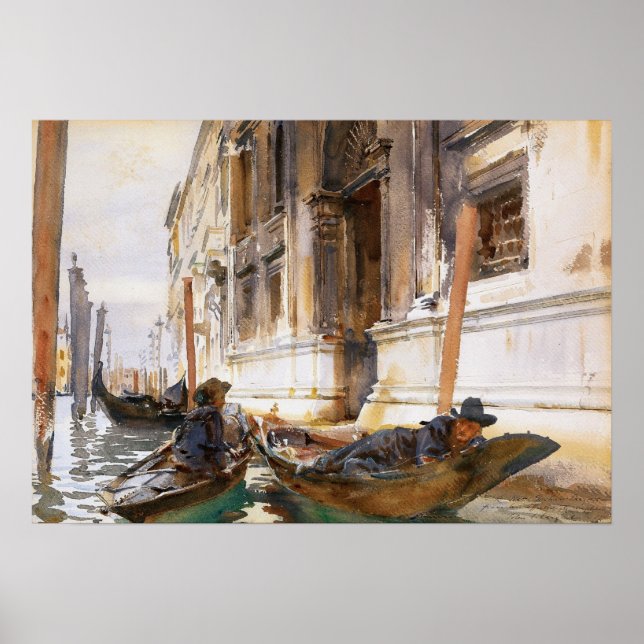 Sargent - Gondoliers Siesta Poster (Vorne)