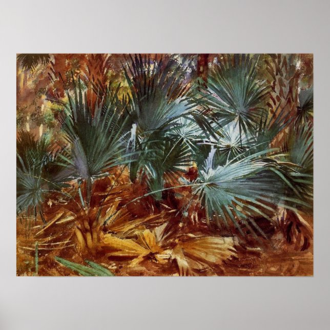Sargent - Palmettos Poster (Vorne)