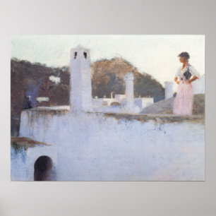 Sargent - Sicht auf Capri 1878 Poster