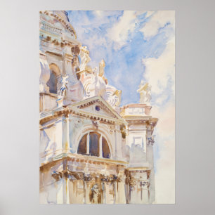 Sargent's The Salute, Venedig Poster