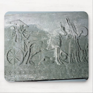 Sargon II auf einem KampfChariot Mousepad