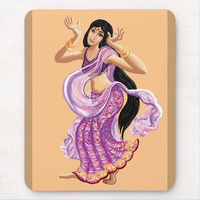 Sari Dancer Mousepad (Vorne)