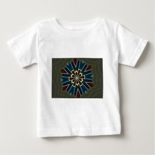 Sari Inspirierte Design mit komplizierten Details Baby T-shirt