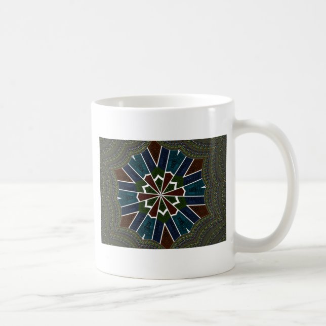 Sari Inspirierte Design mit komplizierten Details Kaffeetasse (Rechts)