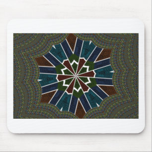 Sari Inspirierte Design mit komplizierten Details Mousepad