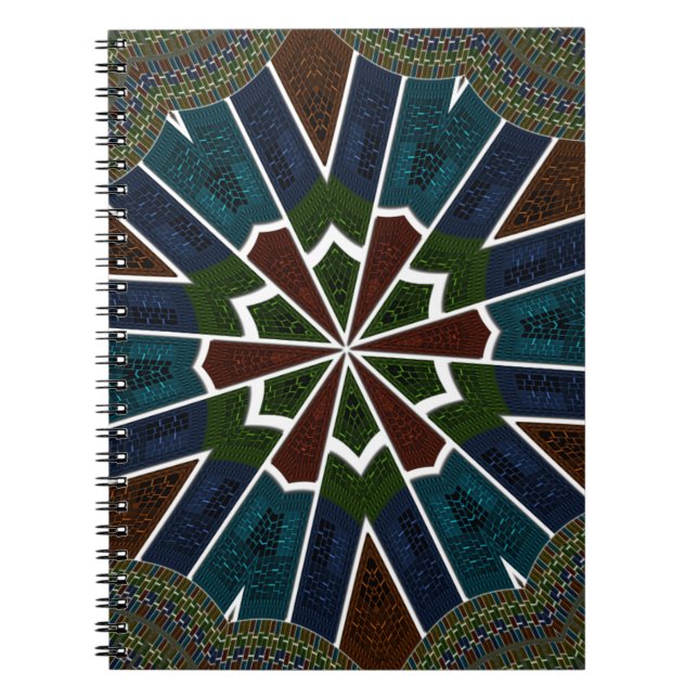 Sari Inspirierte Design mit komplizierten Details Notizblock (Vorderseite)