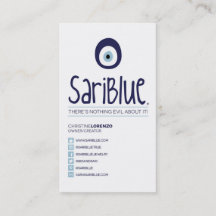 SariBlue | Visitenkarte 3