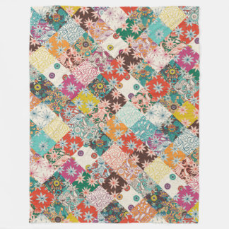 sarilmak Patchwork Fleecedecke