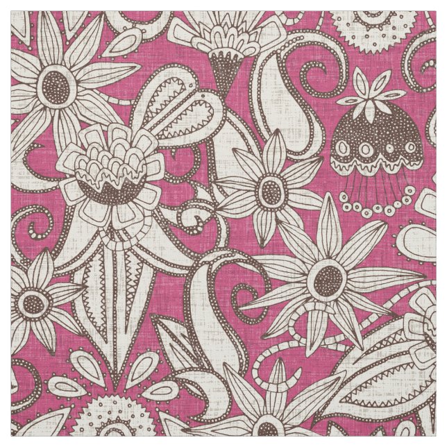 Sarilmak, rosa braun stoff (Muster)