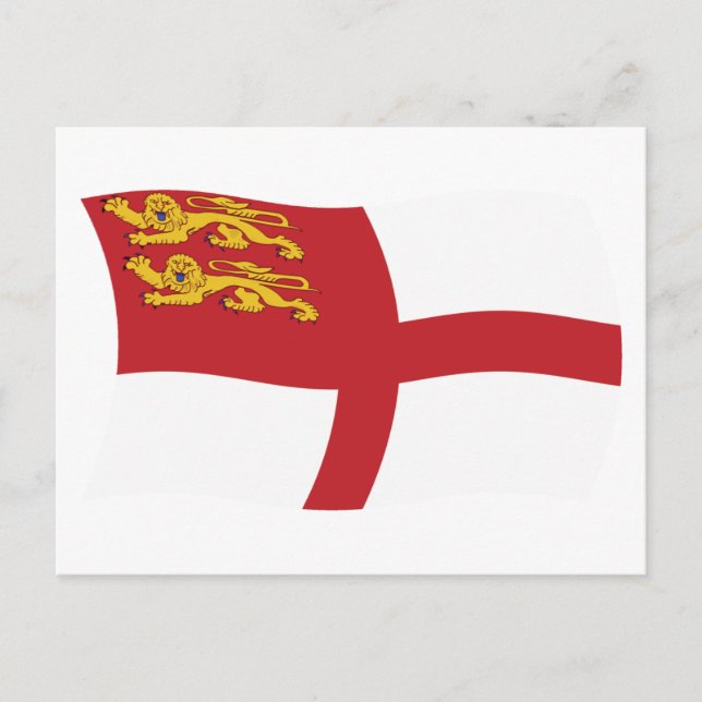 Sark Flag Postkarte (Vorderseite)