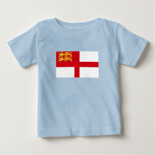 Sark-Flagge Baby T-shirt