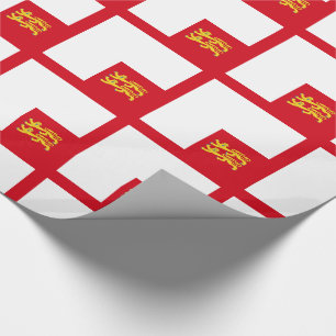 Sark-Flagge Geschenkpapier