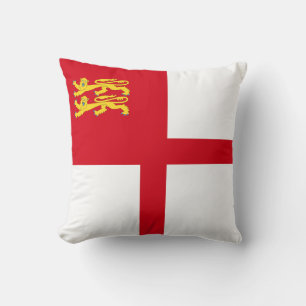 Sark-Flagge Kissen
