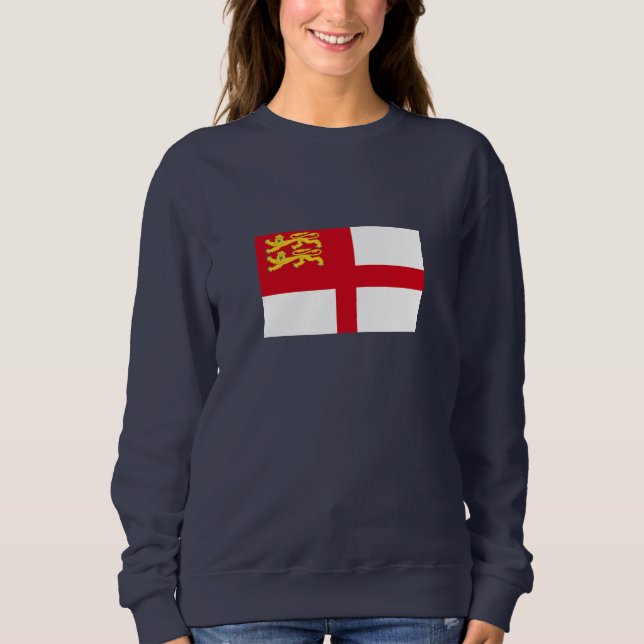 Sark-Flagge Sweatshirt (Vorderseite)