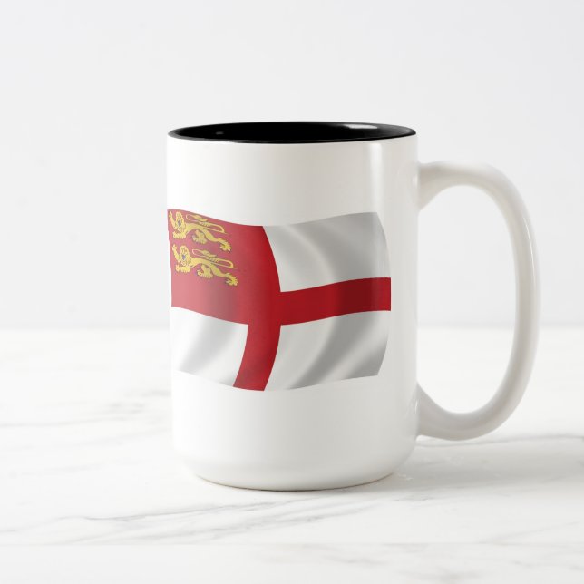 Sark Flagge Tasse (Rechts)