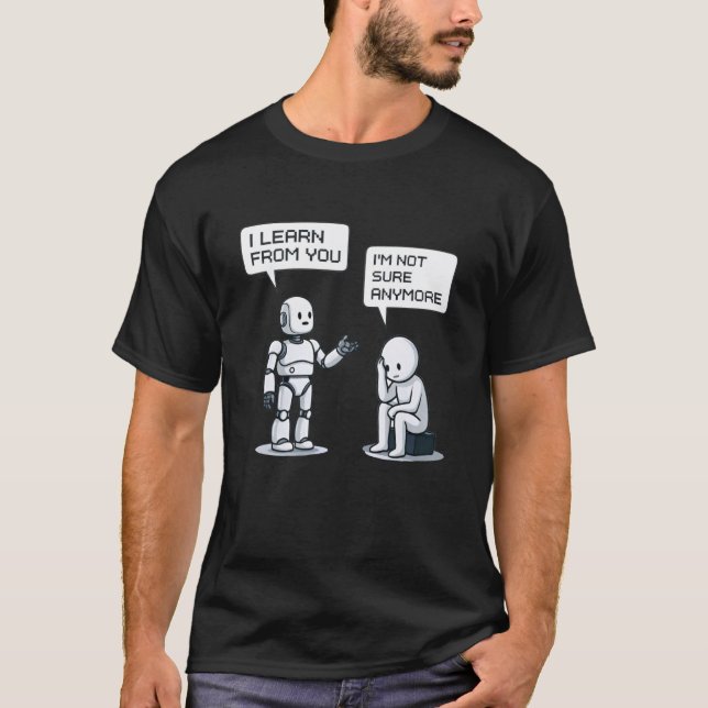 Sarkasmus Humor KI-Chat-Programmierer Cooder Ich l T-Shirt (Vorderseite)