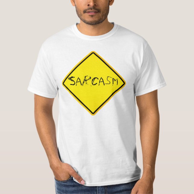 Sarkastikzeichen T-Shirt (Vorderseite)