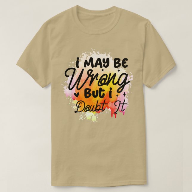 sarkastisch 1 T-Shirt (Design vorne)