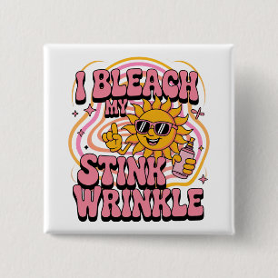 Sarkastisch Bleich Ich Meine Stinkfalte Funny Gag  Button