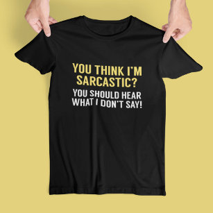 sarkastisch T-Shirt