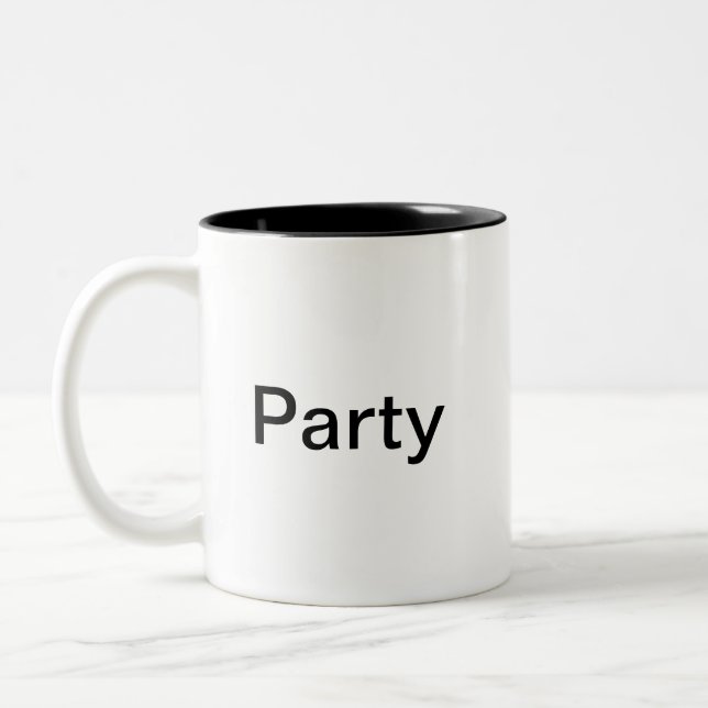 Sarkastische Büro Humor-Tasse Zweifarbige Tasse (Links)