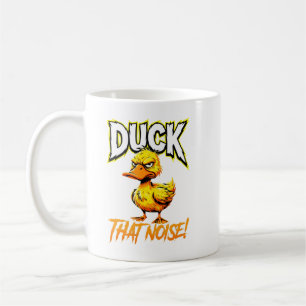Sarkastische Ente Ente Dieser Lärm Lustiges Meme Kaffeetasse