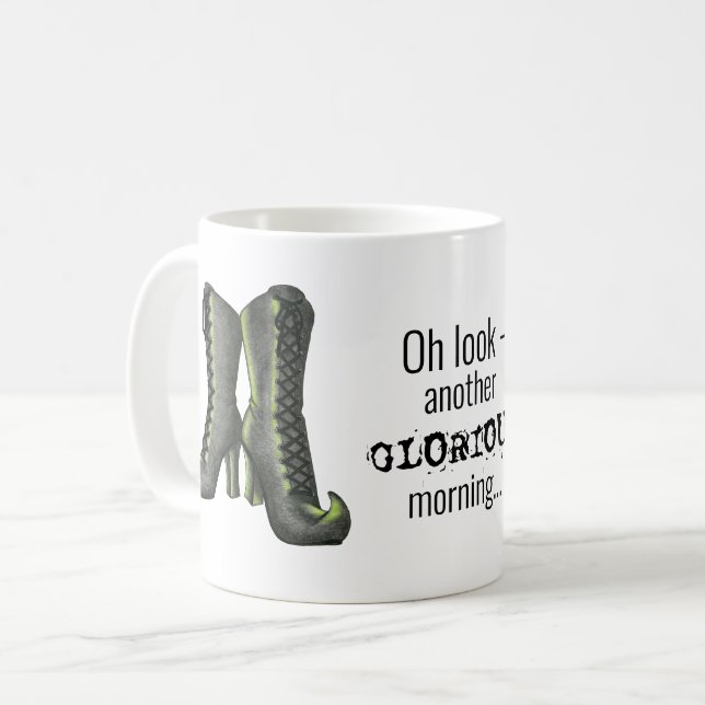 Sarkastische Hexe Kaffeetasse (Vorderseite Links)