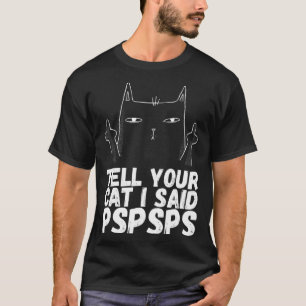 Sarkastische Katze Straßenkatze Coole Katze T-Shirt