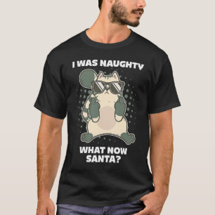 Sarkastische unartige Katze für freche, sassy Teen T-Shirt