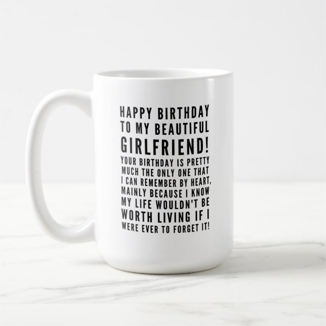 Sarkastische Weihnachtswünsche für die Freundin Kaffeetasse (Links)