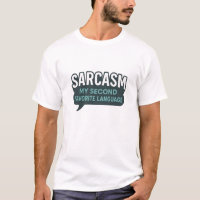 Sarkastische witzige Teal-Sprechblase