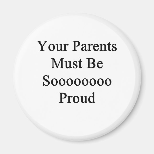 sarkastischer Beleidigungswitz Magnet (Vorne)