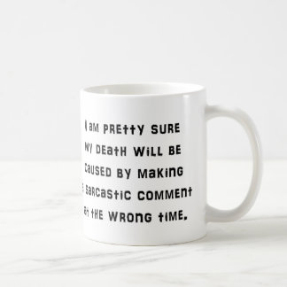 Sarkastischer Kommentar-lustige Kaffee-Tasse Kaffeetasse