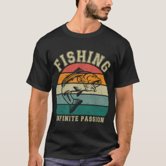 Sarkastischer lustiger Angelfanatiker Angler im Ru T-Shirt