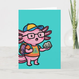 Sarkastischer Nerd Axolotl I Axolotl Fragen Meme Karte