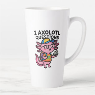 Sarkastischer Nerd Axolotl I Axolotl Fragen Meme Milchtasse