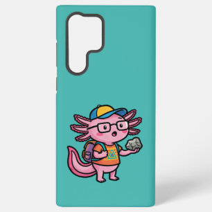 Sarkastischer Nerd Axolotl I Axolotl Fragen Meme Samsung Galaxy Hülle