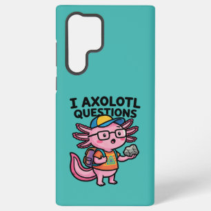 Sarkastischer Nerd Axolotl I Axolotl Fragen Meme Samsung Galaxy Hülle
